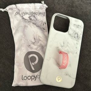 iPhone 13 Pro Max loopy case in Marble